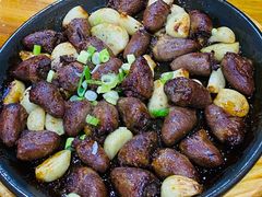 烤盘鸡心-老东镇啤酒屋海鲜加工·蒸汽海鲜·海鲜烧烤(台东店)