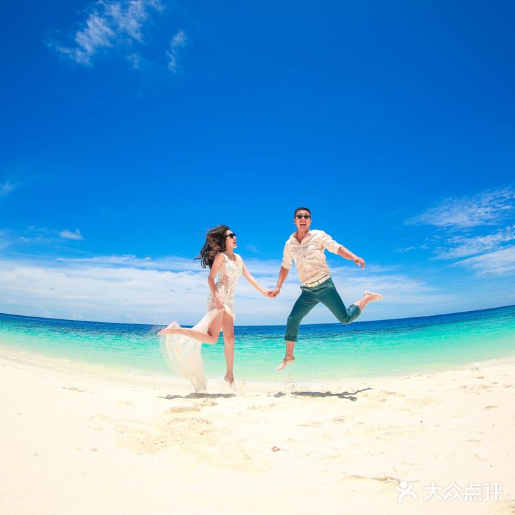 海边婚纱照这么拍要美爆[呲牙]