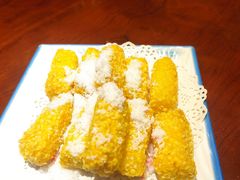 炸鲜奶-天津乾毓德饭庄·清真传统炒菜·海鲜烧烤(咸阳路店)