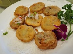 椒盐藕夹-怡园饭店-餐厅(四望亭店)