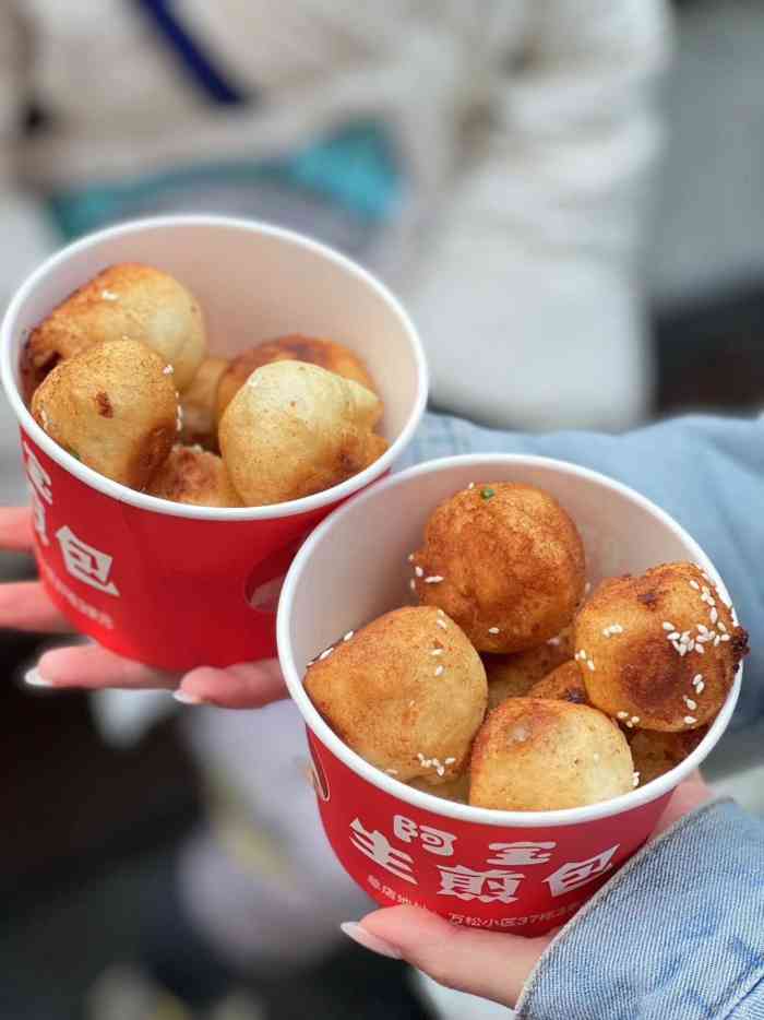 阿宝生煎包(万松园总店)-"这个生煎包太太太好吃了! 让我给出如.