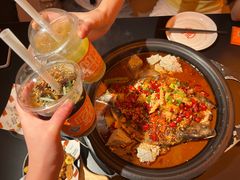 -探鱼·鲜青椒爽麻烤鱼(北京路天河城店)