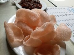 炸虾片-大槐树烤肉馆