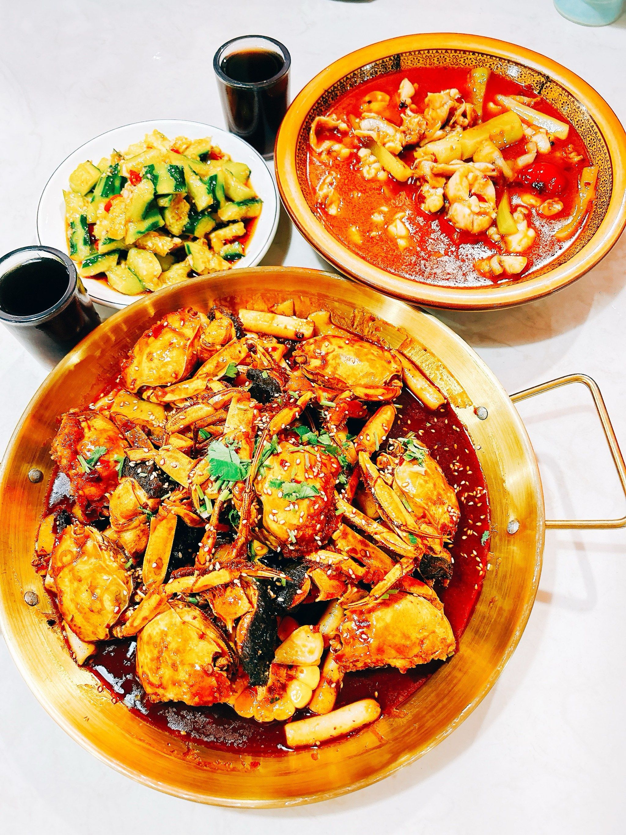 麻辣鲜香虾蟹煲,地道肥美好滋味
