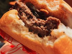 蘑菇牛肉汉堡-FATBURGER 特富客汉堡(外交公寓店)