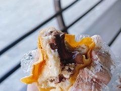 可丽饼香蕉巧克力爆浆吐司-富贵面包公司(运河店)