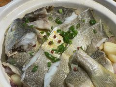 砂锅焗黄花鱼-1937青岛老味道·海肠捞饭·青岛菜(大鲍岛栈桥店)