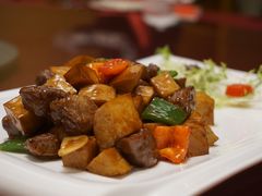 雪花牛肉粒-玄武苏宁诺富特酒店·紫金轩中餐厅