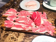 美国雪花三角肉-猪啊牛呀羊啊铜盘烤肉(正大广场店)