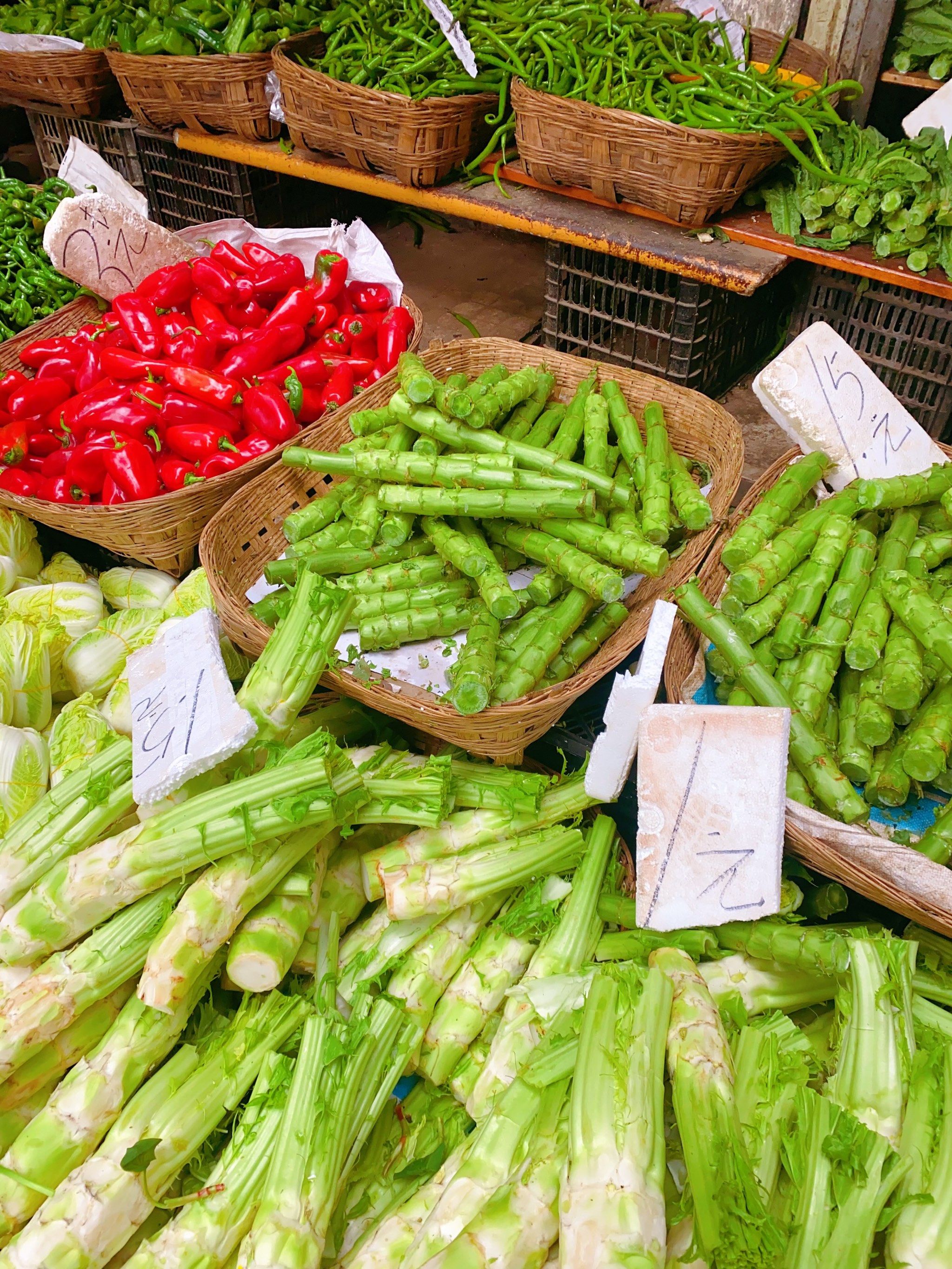 春天的蔬菜便宜