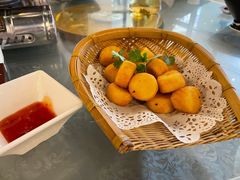 油炸日本豆腐-达叔香味海鲜(海棠68环球美食街店)