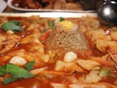 鱼饼火山炒年糕-包装马车·韩国料理·포장마차