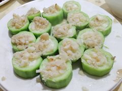蒜蓉蒸丝瓜-电白鸭粥店(下沙二坊88号店)