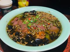 麻香鸭血肥肠-绿茶餐厅(蓝色港湾店)