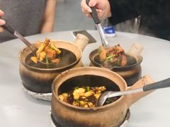 -长城砂煲田鸡粥