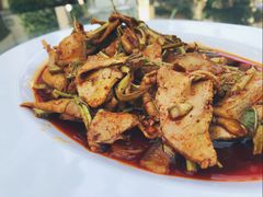 春芽拌白肉-月圆霖特色农家乐