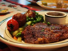 美国精选级肉眼牛排 320G-弗兰克牛排西餐厅Ribone steak house(柠檬花园店)