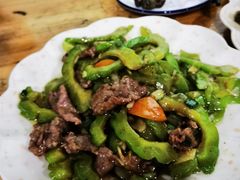 凉瓜炒牛肉-南记食粥坊·宵夜大排档(莲花总店)