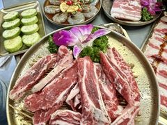 -围炉肉舍•炭烤活鳗•丹东海鲜烤肉(步行街店)