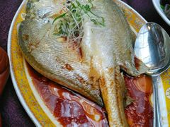 葱油黄鱼-万柳阁小馆·花园餐厅(龙潭湖店)
