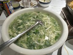 荠菜肉丝豆腐羹-好人家海鲜酒楼(淞南路店)
