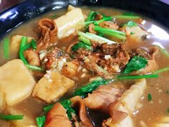 -老红桥炸灌肠牛肚锅烧烤(定福庄店)
