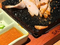 炭烤猪颈肉-双门洞·森系料理(体育西店)