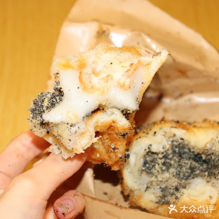 好吃到爆的油条包麻糍[加油]