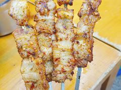 招牌烤羊肉串-炒豆合作社(东四总店)