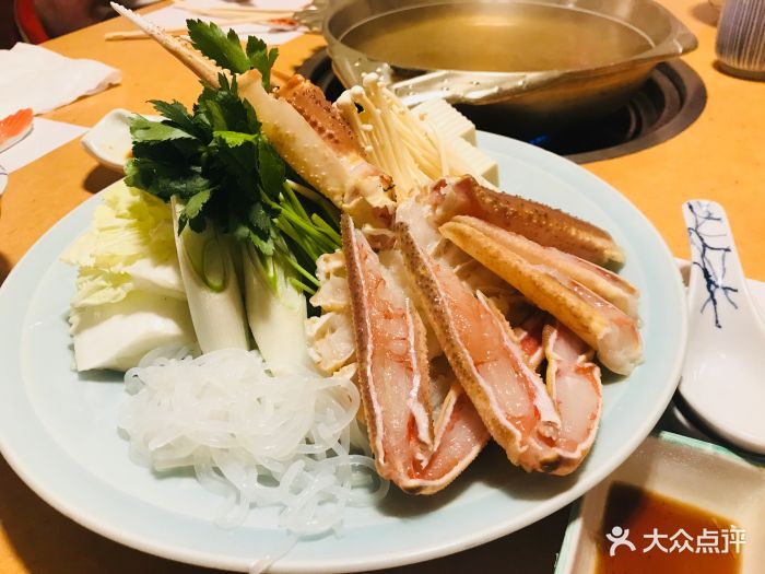 蟹肉火锅