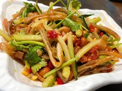 凉拌鱼皮-醉美东江·三文鱼·烧鸡公