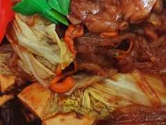 豆腐虫草花炖牛腩-西部马华清真食府·丝路菜(大钟寺店)
