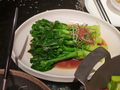白灼小芥兰-桂花里·衢州菜·精酿餐吧(未来科技城万达广场店)