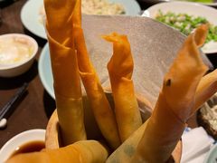 荠菜冬笋鳕鱼春卷-环球港凯悦 · 享悦中餐厅