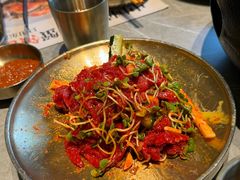 -草家酱蟹炭火烤肉店(珲春南路一店)
