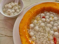 南瓜酒酿小圆子-玫瑰厅上海菜(兴国路店)