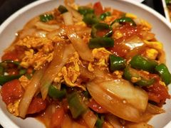 黄金蛋配西域三宝-丝路金桃·新疆菜(徐汇店)