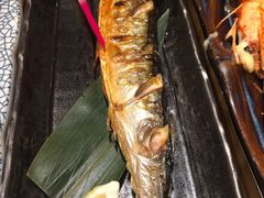 炭烧秋刀鱼-隐泉京望日式料理(太和广场店)