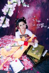 美人天下襦裙-九月鹰飞汉服摄影工作室
