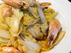 明虾烧菜芯-东莱馋房(陆家嘴店)