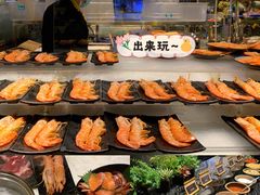 自助取餐区-喜庭海鲜自助(来福士店)