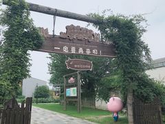 -田园东方蜜桃村的田野营地
