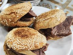 烧饼夹肉-清真·鸦儿李记·小馆(后海店)
