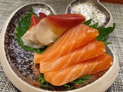 三文鱼刺身-戏作寿司(观音桥店)