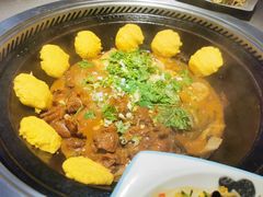 铁锅炖小笨鸡排骨锅-门家大院铁锅炖·KTV·包房(浑南店)