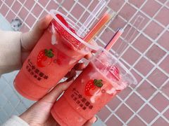 十二中草莓沙冰-十二中草莓冰·红豆沙冰屋(十二中店)