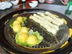 -粘豆包柴火铁锅炖