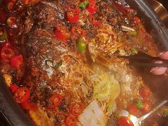 -探鱼·鲜青椒爽麻烤鱼(广州花都来又来店)