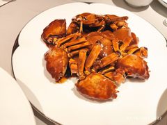 毛蟹炒年糕-屋里厢上海菜馆