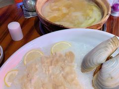 象拔蚌刺身-捞围鲜·港式打边炉(海阳路店)